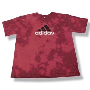 Adidas bleach distressed shirt